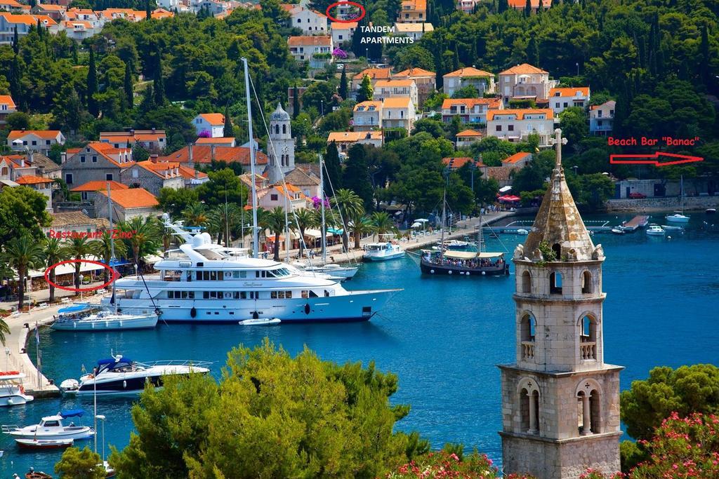 Tandem Apartments With Swimming Pool Cavtat Eksteriør billede